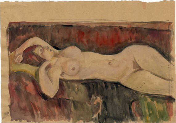 Лянглебен Моисей Вольфович. Обнаженная